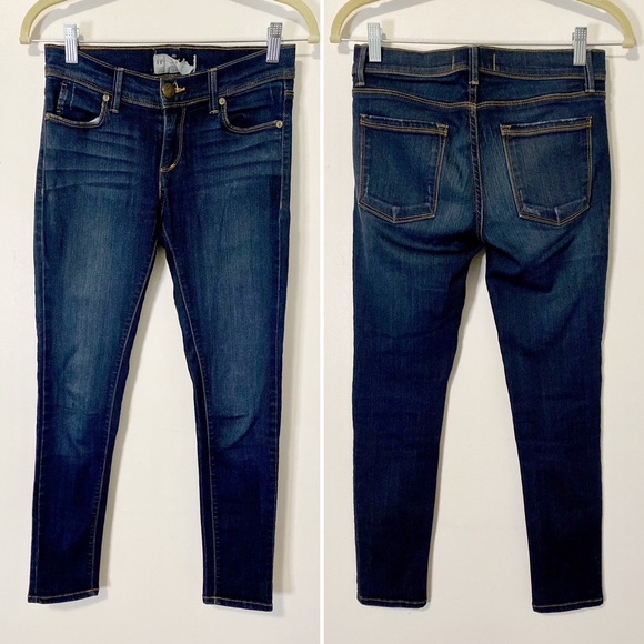 Free People Denim - Free People Dark Wash Skinny Jeans